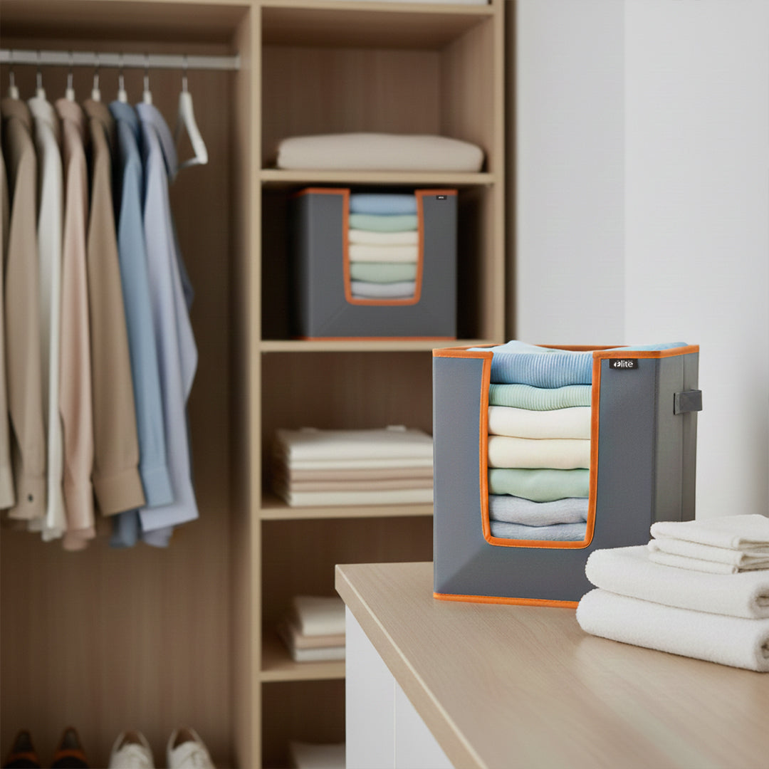 Non-Woven Foldable Clothes / Shirts Stacker – Elitestore.pk