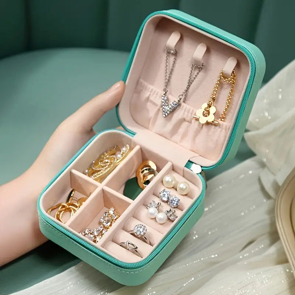 Portable Mini Jewelry Storage Organizer